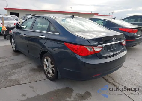 2012 Hyundai Sonata Limited z USA, uszkodzony, nr VIN 5NPEC4AC6CH475513
